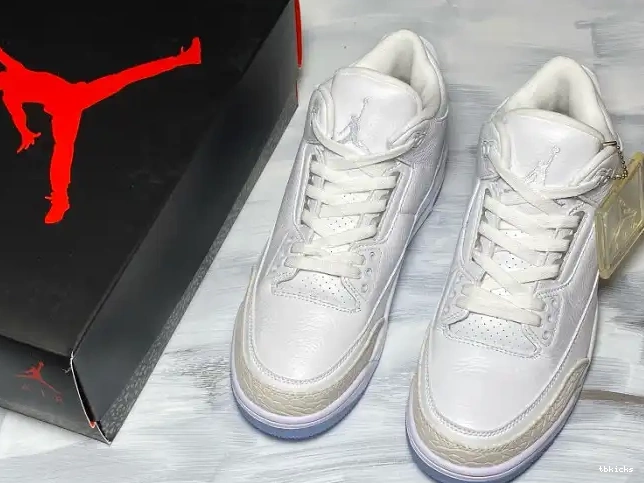 Reps TB Air Jordan Triple White Retro 3 136064-111 0511